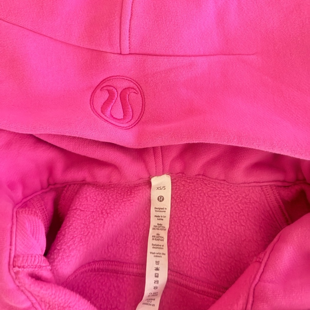 Lululemon Sonic Pink Half-Zip Hoodie - Picture 3 of 5
